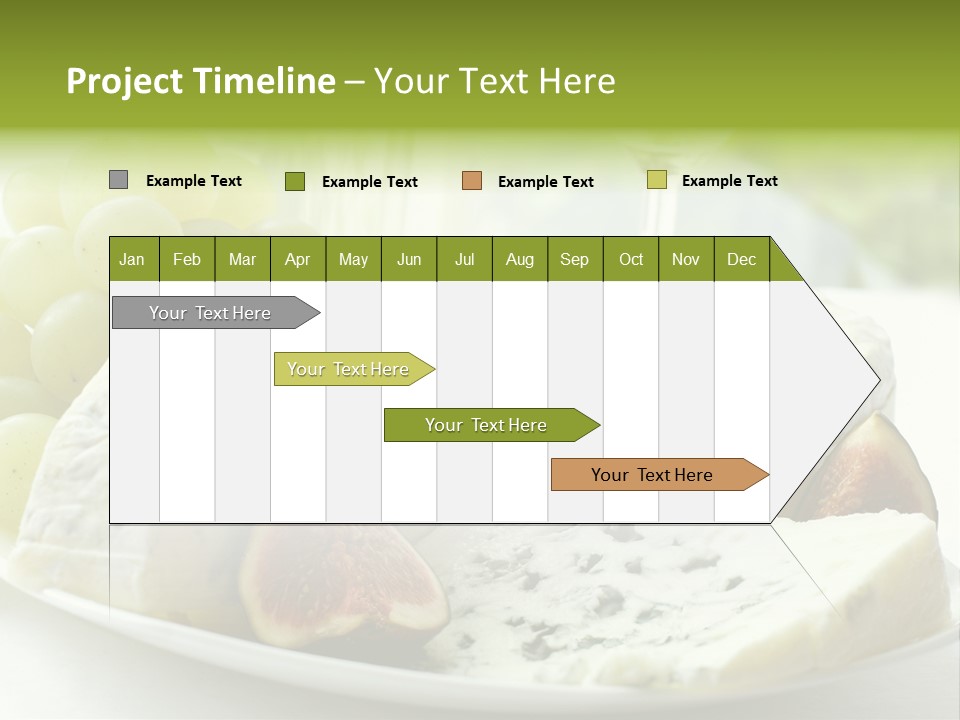 France Summer Gourmet PowerPoint Template