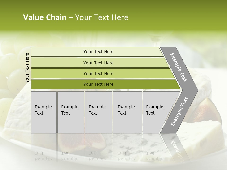 France Summer Gourmet PowerPoint Template
