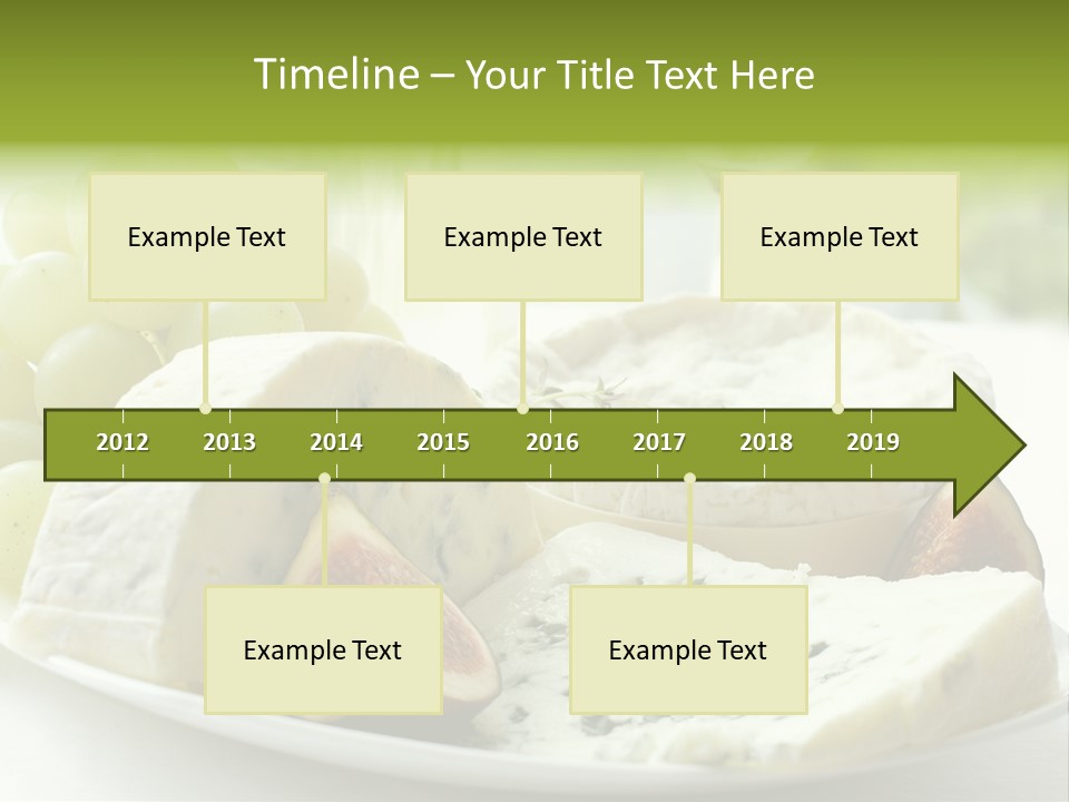 France Summer Gourmet PowerPoint Template