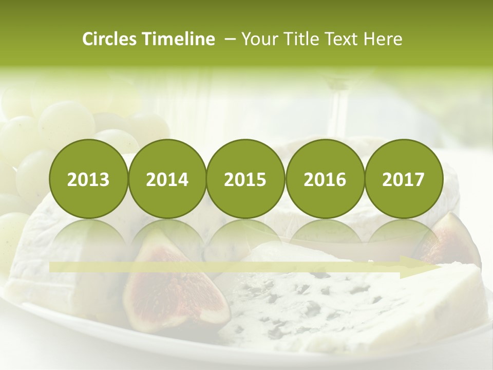 France Summer Gourmet PowerPoint Template