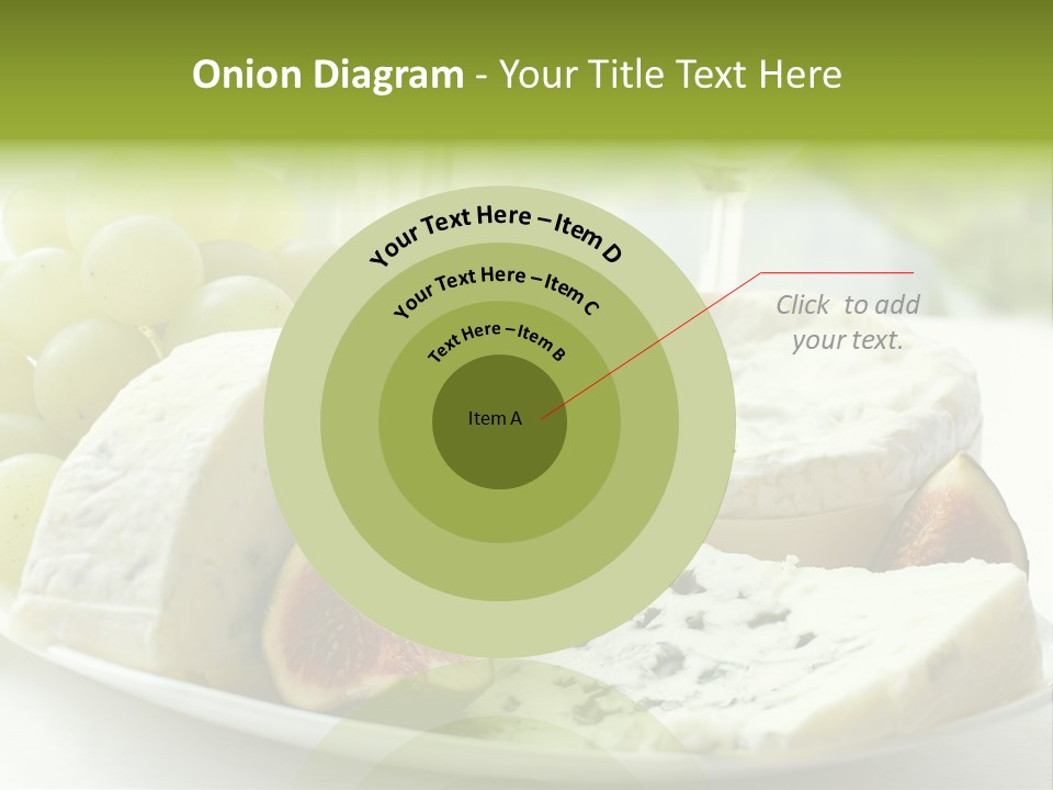 France Summer Gourmet PowerPoint Template