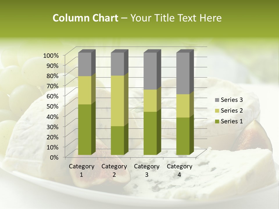 France Summer Gourmet PowerPoint Template
