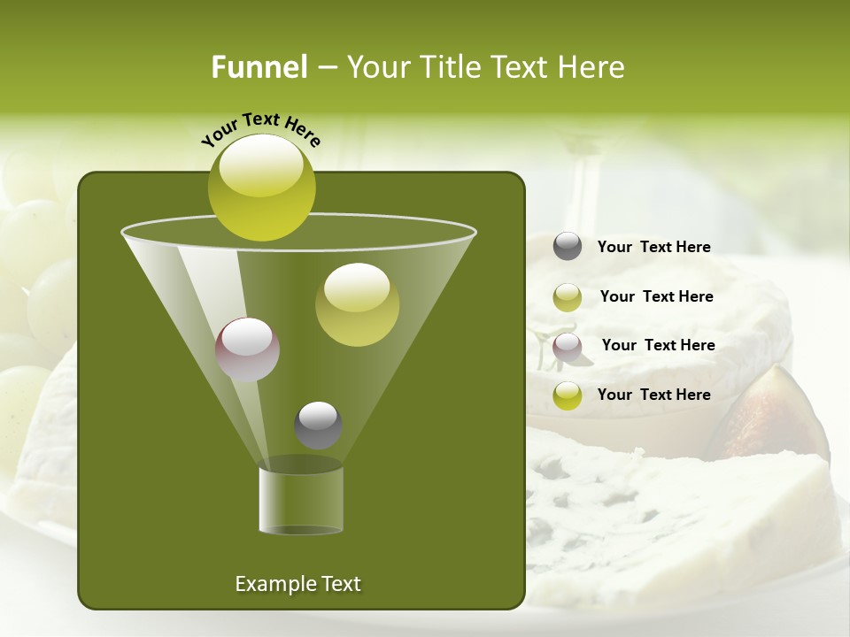 France Summer Gourmet PowerPoint Template