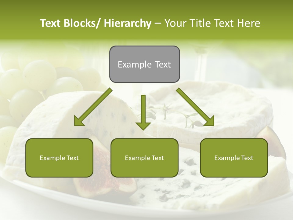 France Summer Gourmet PowerPoint Template
