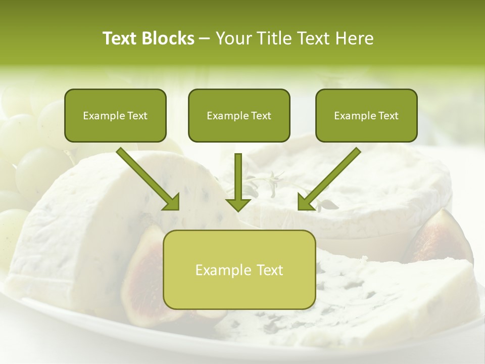 France Summer Gourmet PowerPoint Template