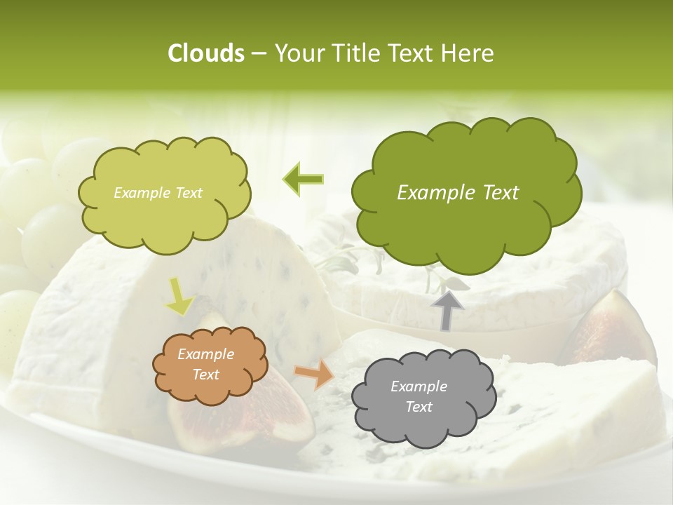 France Summer Gourmet PowerPoint Template