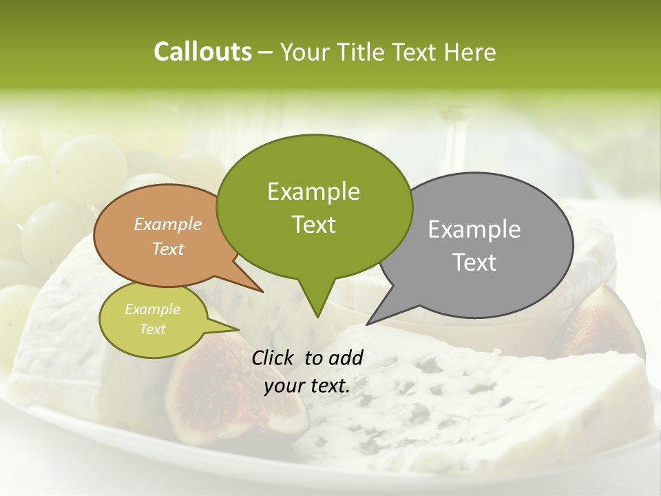 France Summer Gourmet PowerPoint Template