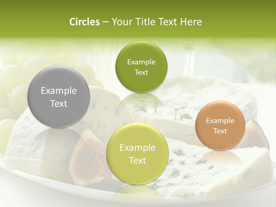 France Summer Gourmet PowerPoint Template