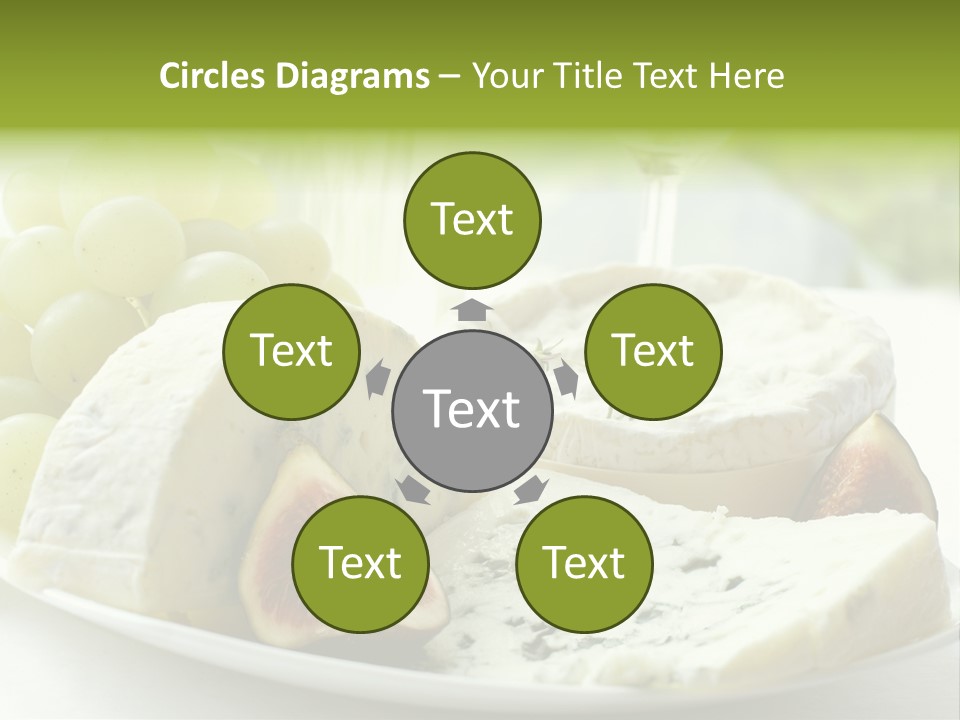 France Summer Gourmet PowerPoint Template