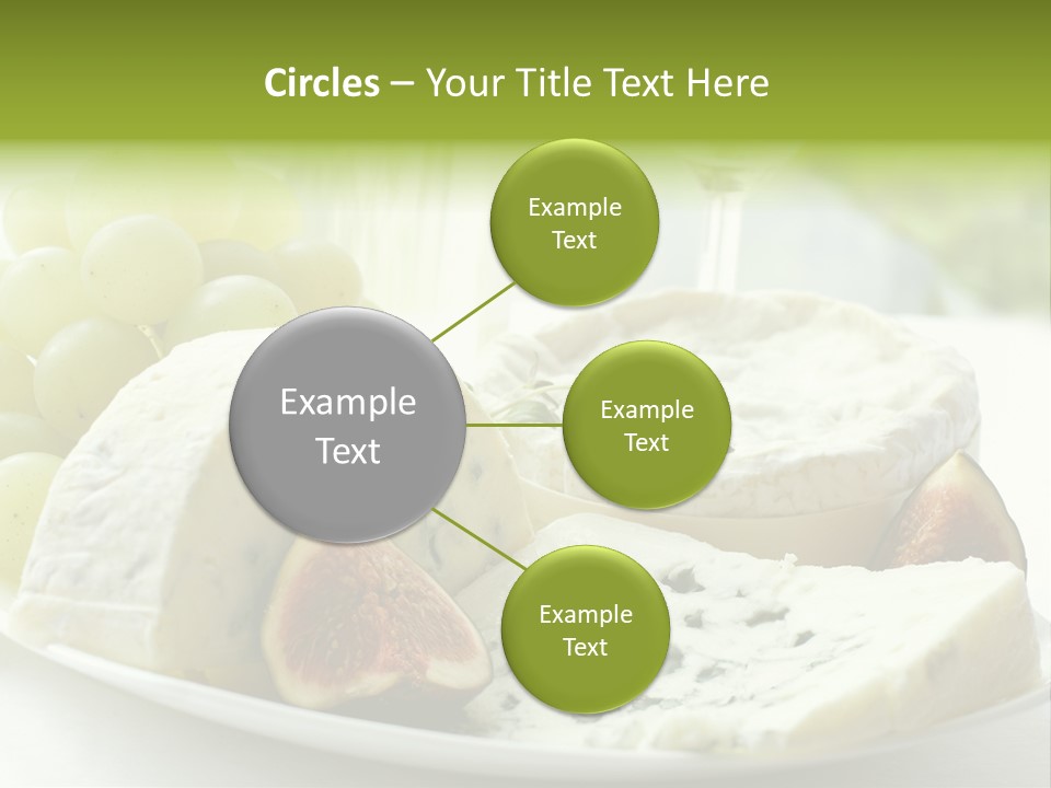 France Summer Gourmet PowerPoint Template