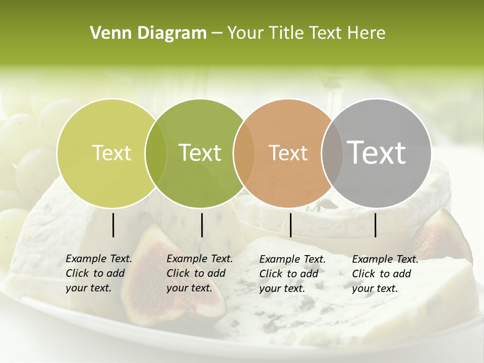 France Summer Gourmet PowerPoint Template