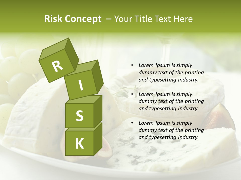 France Summer Gourmet PowerPoint Template