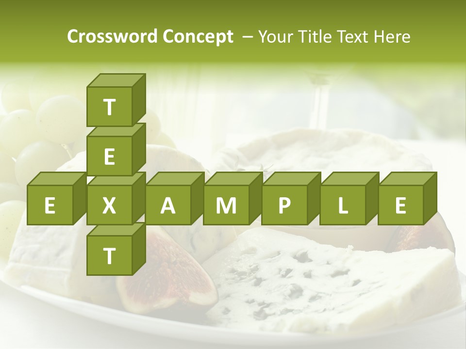 France Summer Gourmet PowerPoint Template