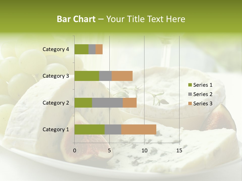 France Summer Gourmet PowerPoint Template