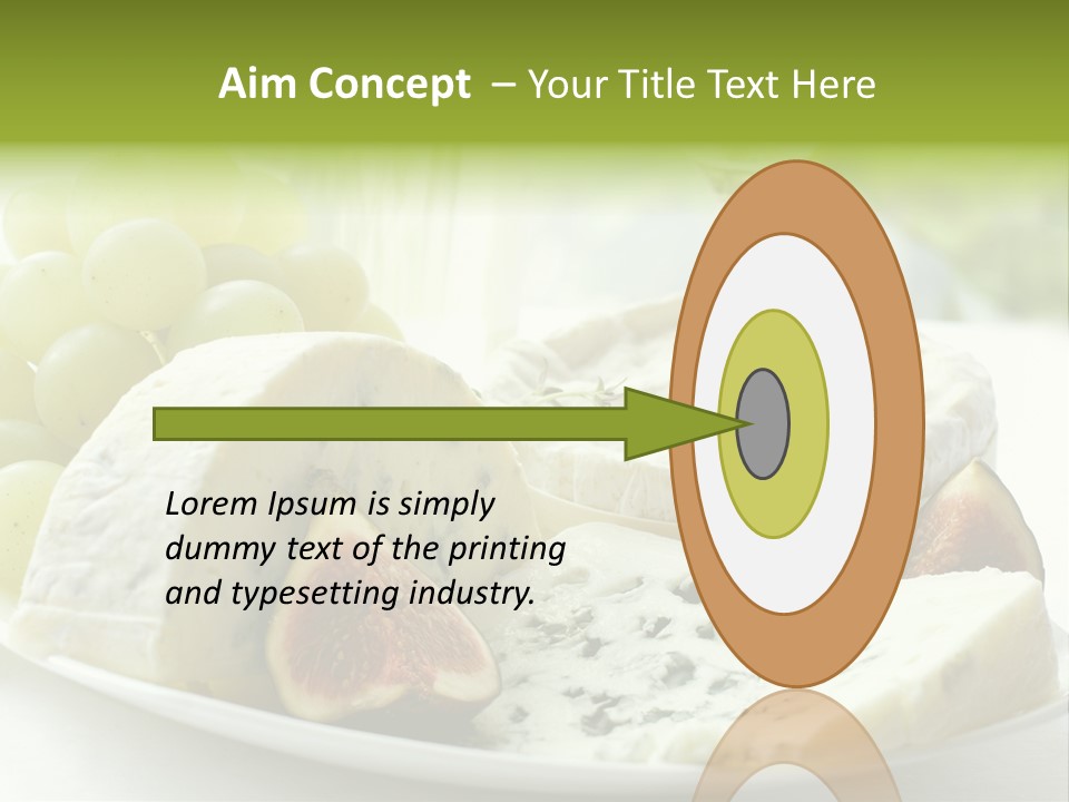 France Summer Gourmet PowerPoint Template