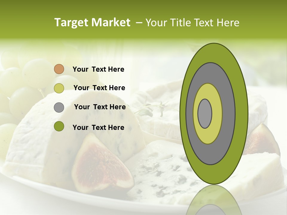 France Summer Gourmet PowerPoint Template