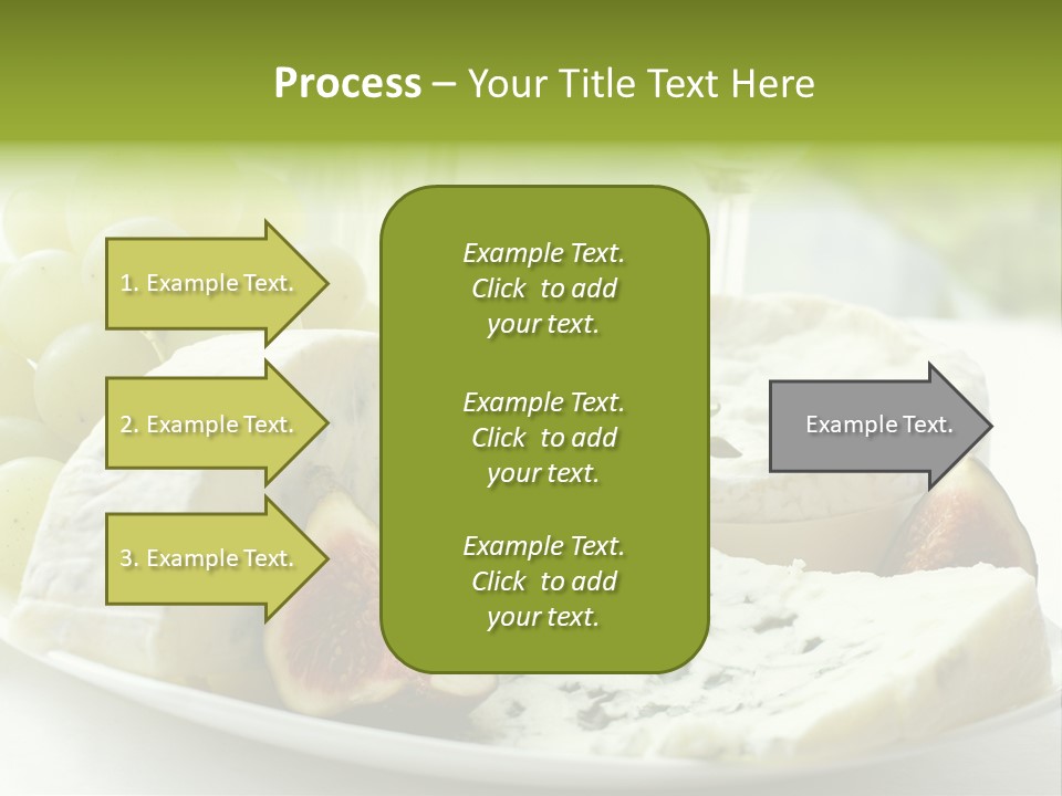 France Summer Gourmet PowerPoint Template