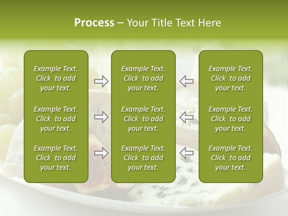 France Summer Gourmet PowerPoint Template