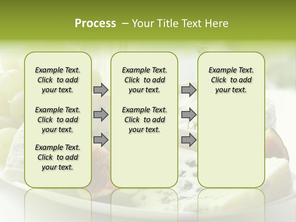 France Summer Gourmet PowerPoint Template