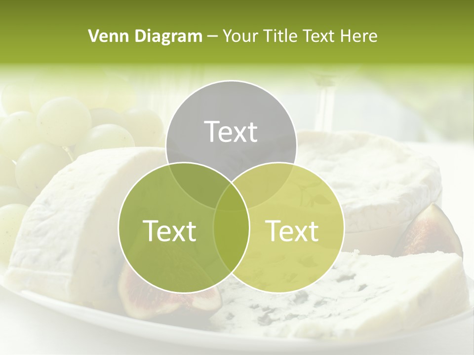 France Summer Gourmet PowerPoint Template