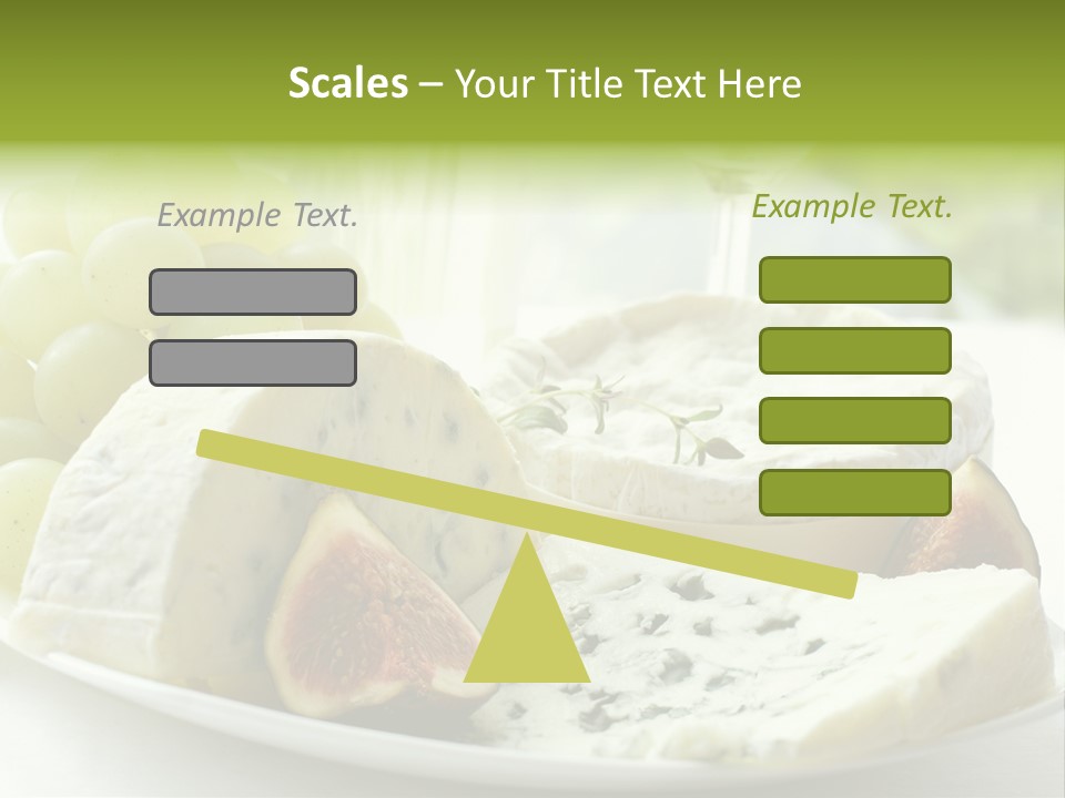 France Summer Gourmet PowerPoint Template