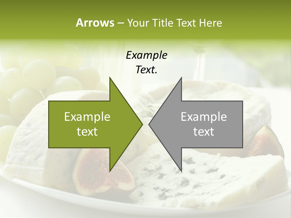 France Summer Gourmet PowerPoint Template