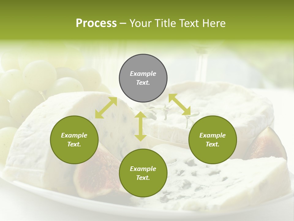 France Summer Gourmet PowerPoint Template