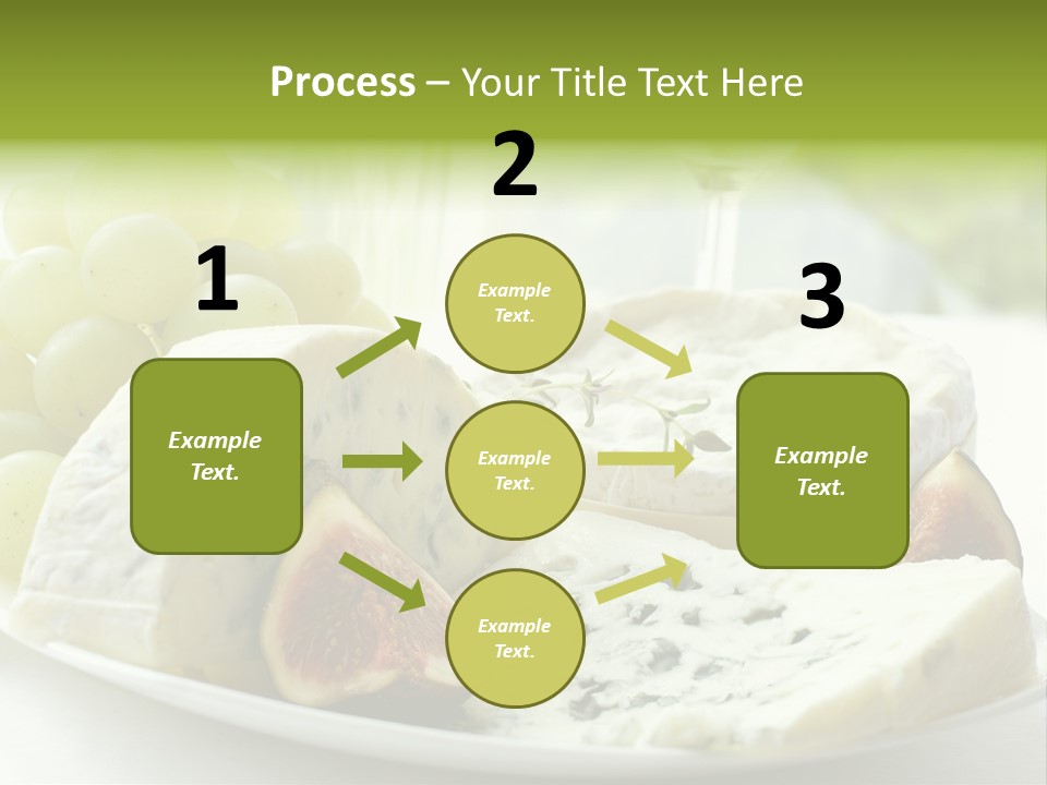 France Summer Gourmet PowerPoint Template