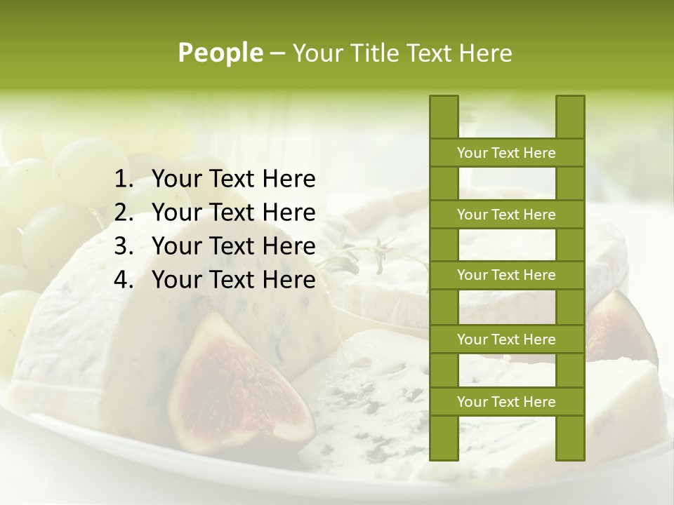 France Summer Gourmet PowerPoint Template