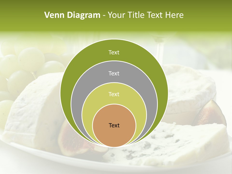France Summer Gourmet PowerPoint Template