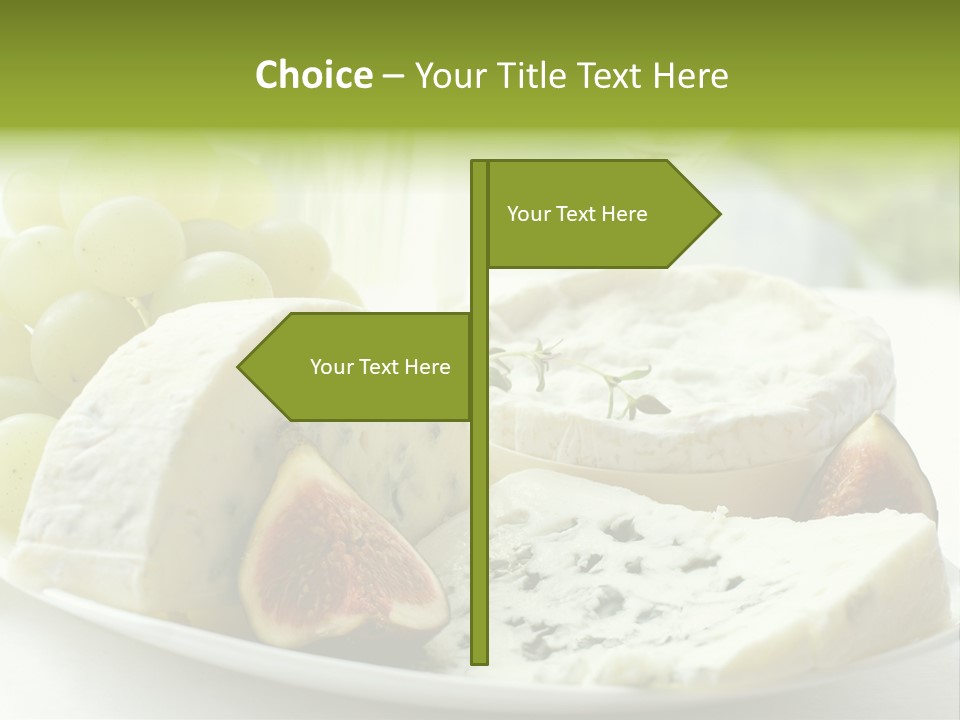 France Summer Gourmet PowerPoint Template