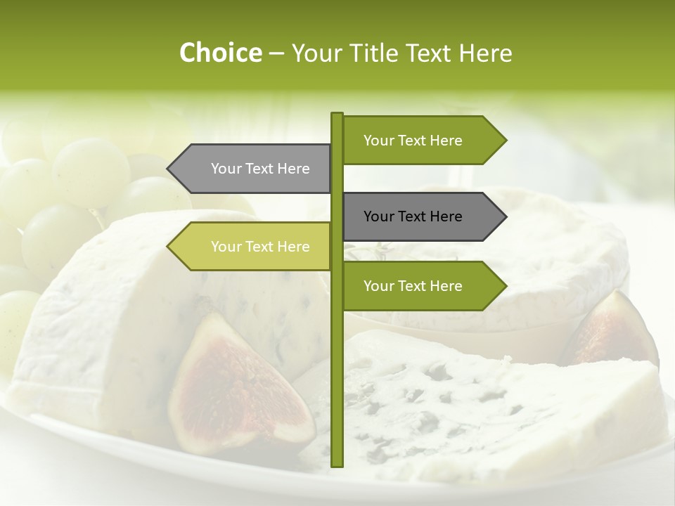 France Summer Gourmet PowerPoint Template