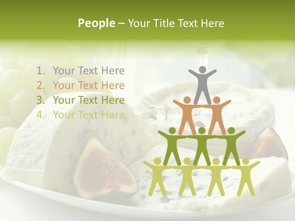 France Summer Gourmet PowerPoint Template