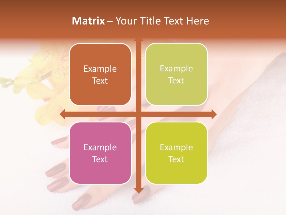 Skin Palm Hand PowerPoint Template