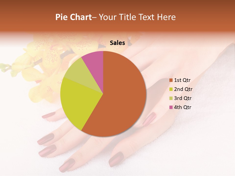 Skin Palm Hand PowerPoint Template