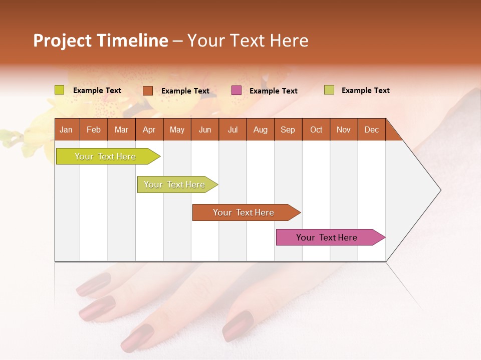 Skin Palm Hand PowerPoint Template