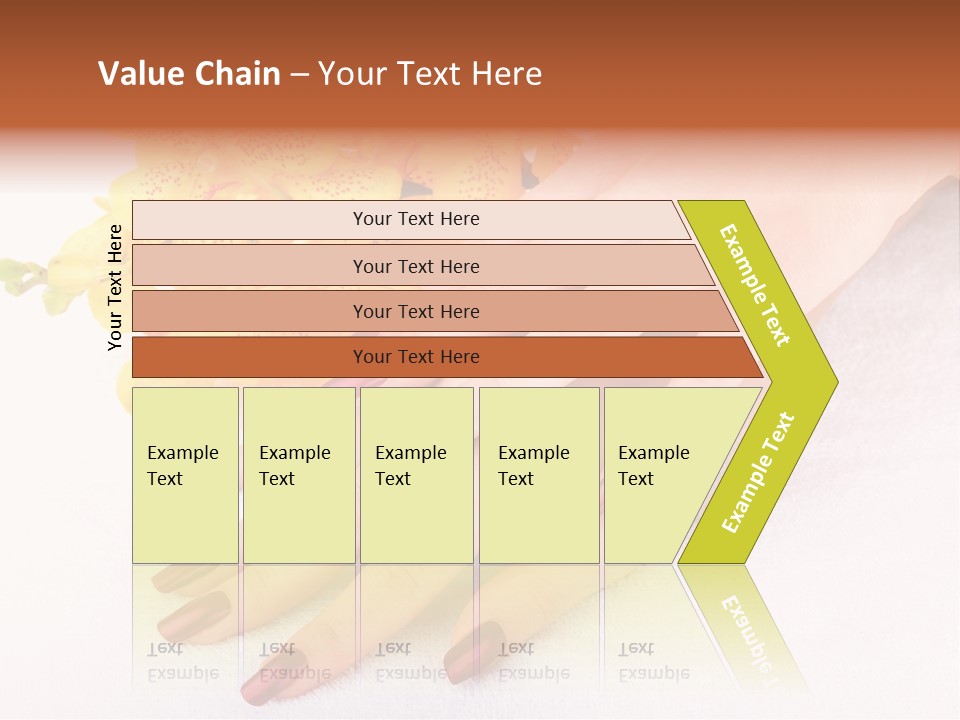 Skin Palm Hand PowerPoint Template