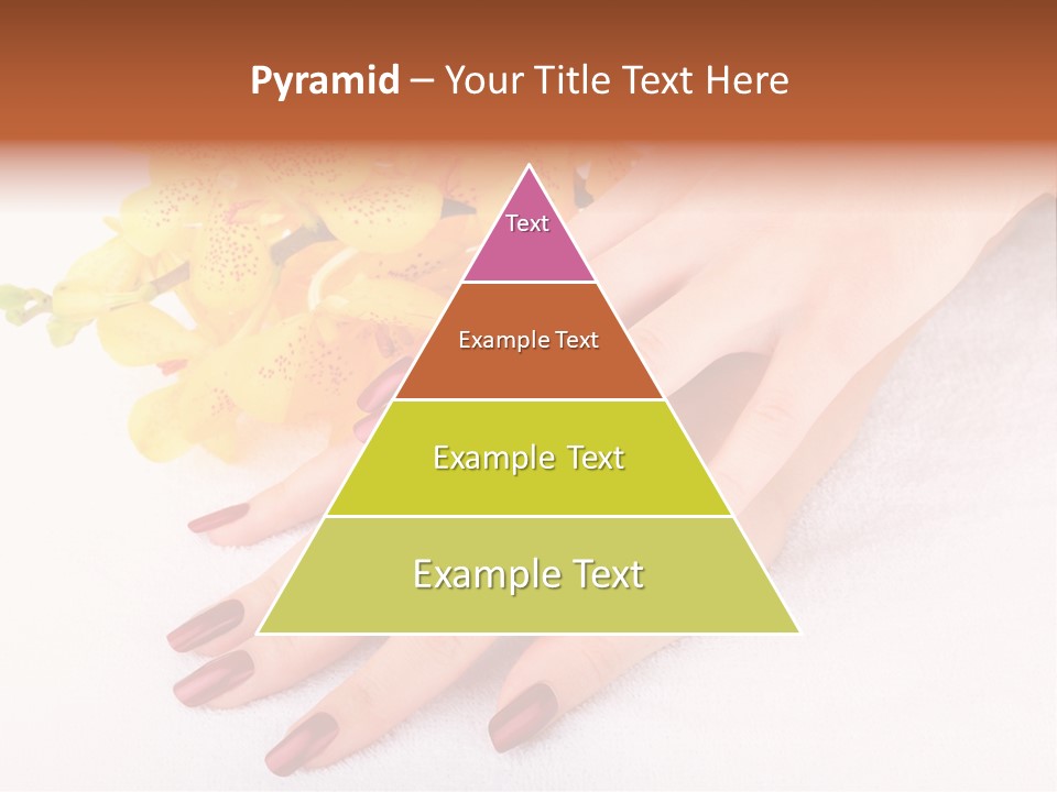 Skin Palm Hand PowerPoint Template