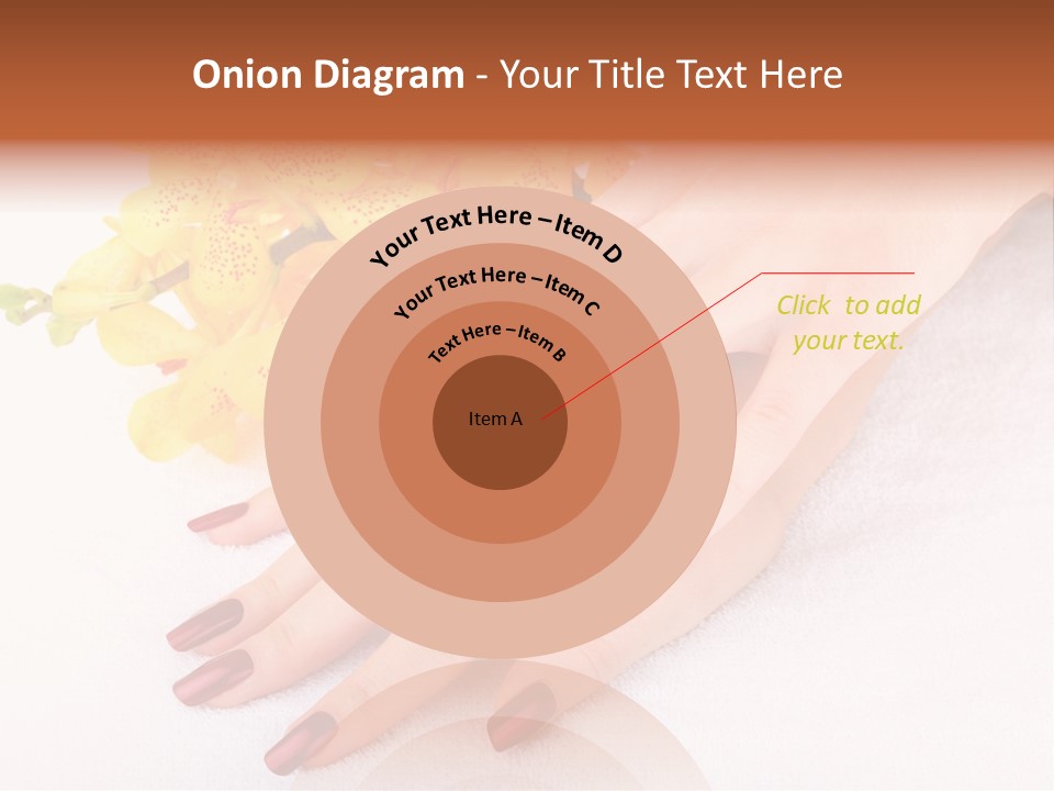 Skin Palm Hand PowerPoint Template