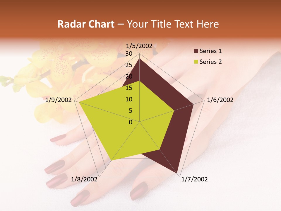 Skin Palm Hand PowerPoint Template