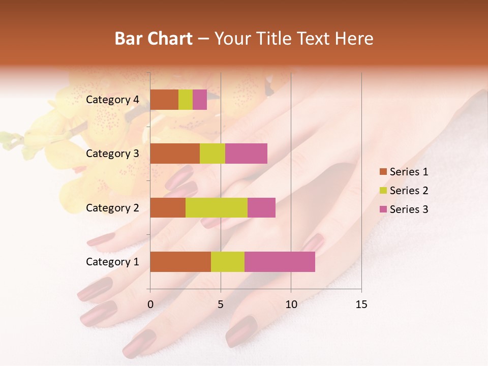 Skin Palm Hand PowerPoint Template