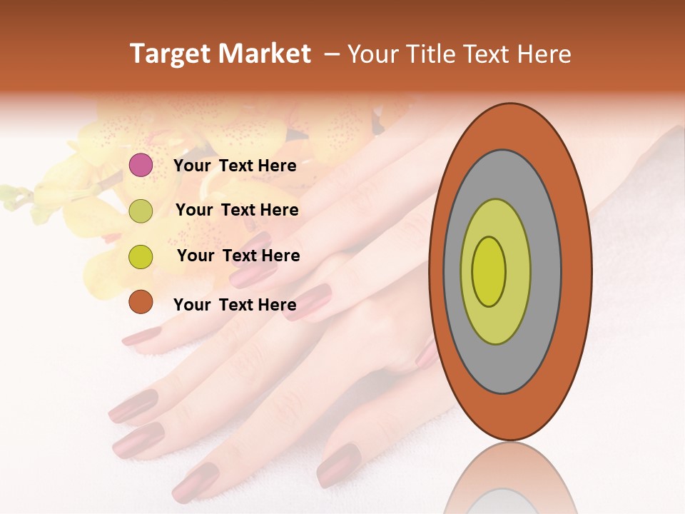 Skin Palm Hand PowerPoint Template