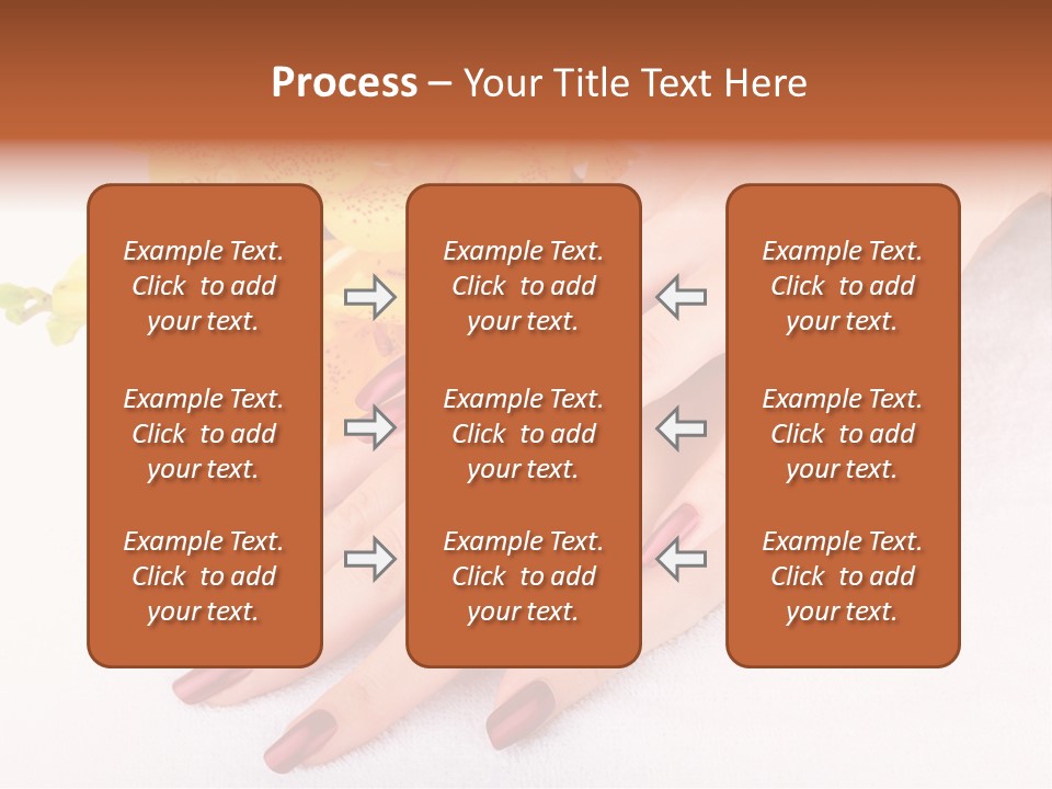Skin Palm Hand PowerPoint Template