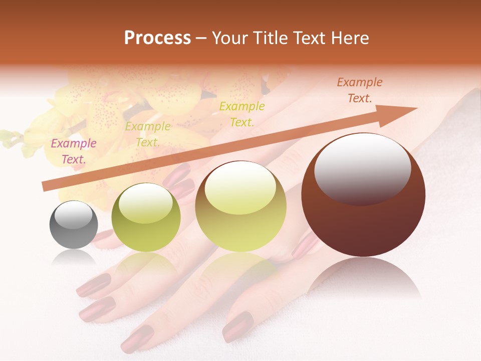 Skin Palm Hand PowerPoint Template