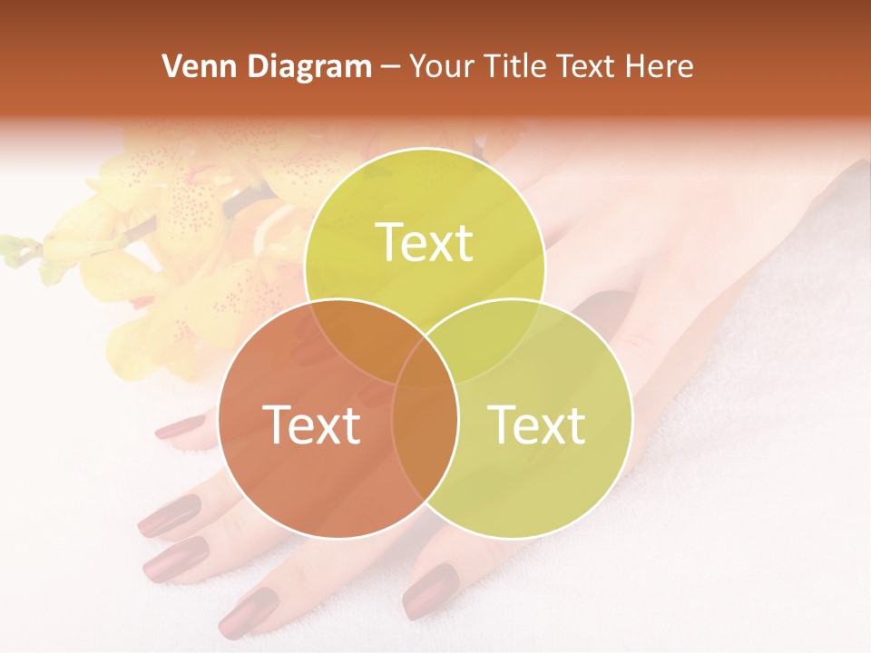 Skin Palm Hand PowerPoint Template