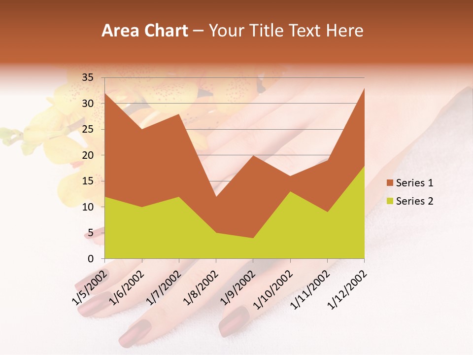 Skin Palm Hand PowerPoint Template