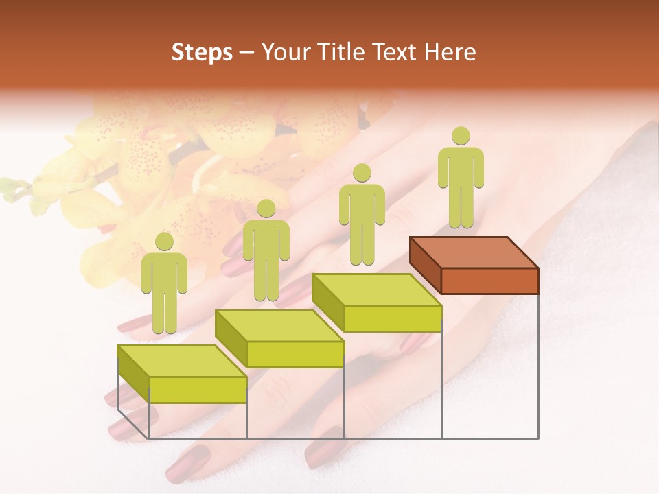 Skin Palm Hand PowerPoint Template