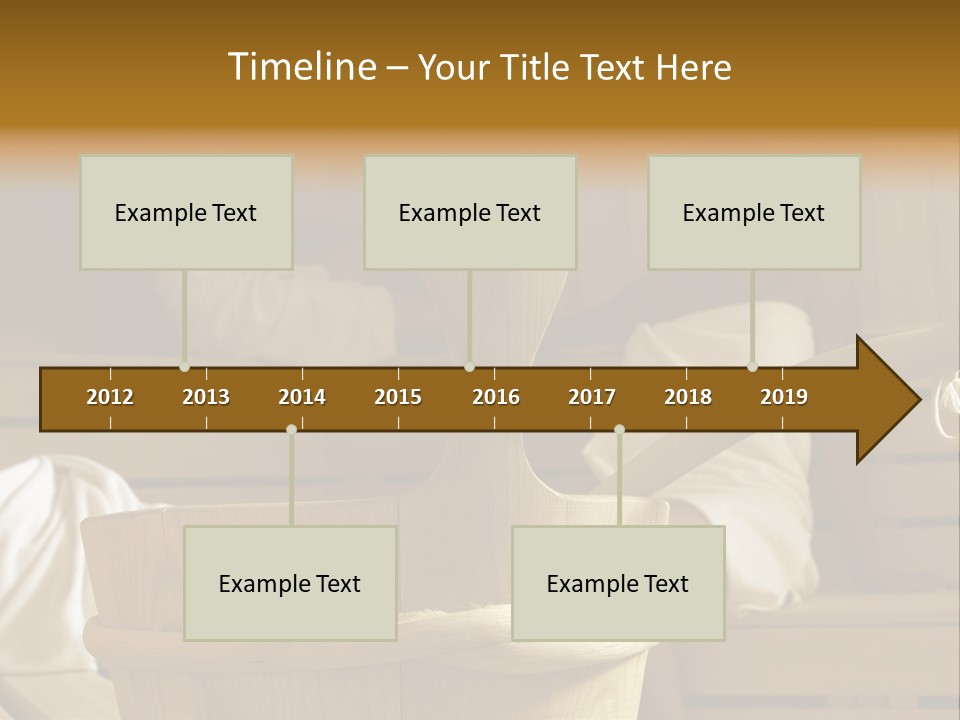 Wood Hot Vacation PowerPoint Template