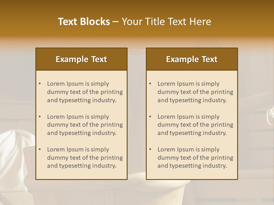 Wood Hot Vacation PowerPoint Template