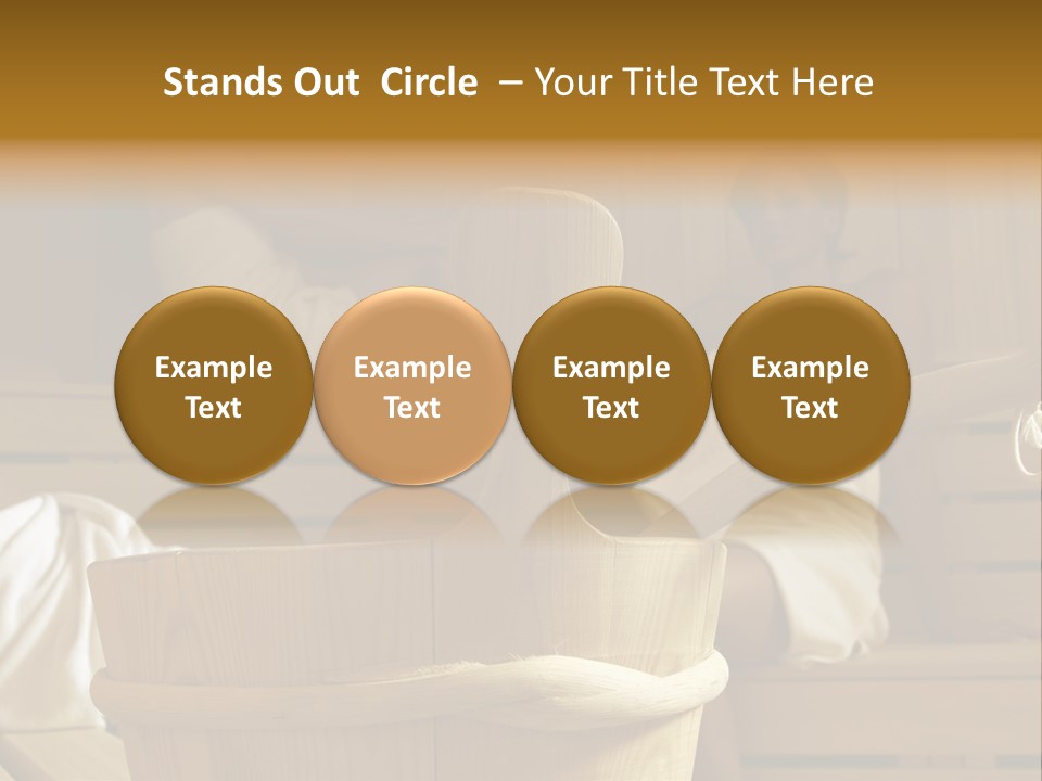 Wood Hot Vacation PowerPoint Template